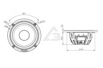 СЧ-динамик Focal MR PS165F3E (HPVE1148), 1 шт - 4